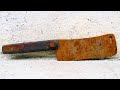 Restoration Rusty Vintage Cleaver