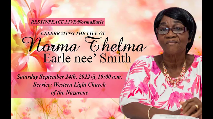 Live Stream for Norma Thelma Earle nee Smith