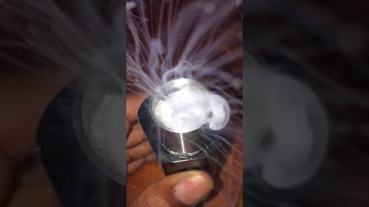 Cylin RTA notch coil firing up in slow motion.