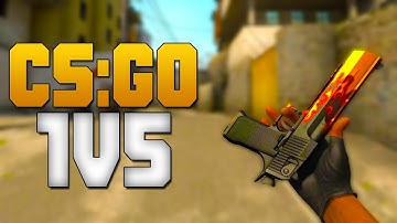 CS:GO - ACE 1v5 on pistol round!