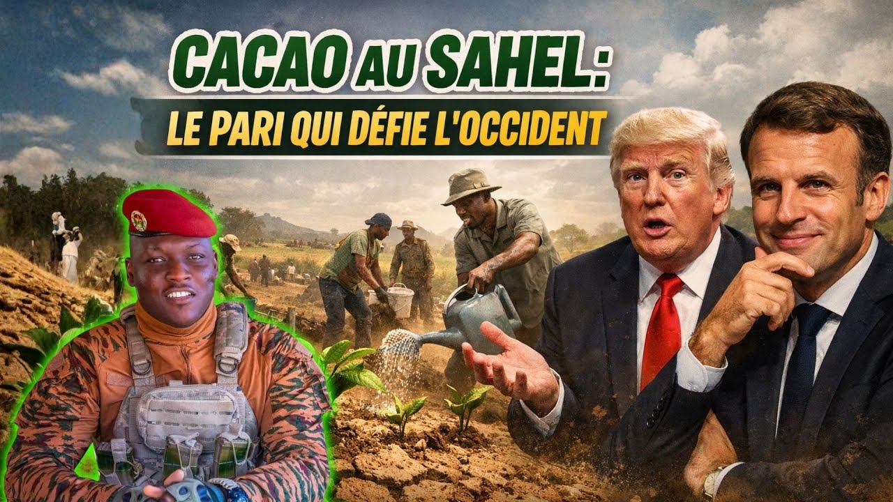 Ibrahim Traoré et le cacao au Sahel : 3 ans d’échecs, puis une révélation qui surprend l’Occident