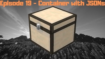 Minecraft Modding Tutorial 1.12.2 - Creating a Container with JSONs