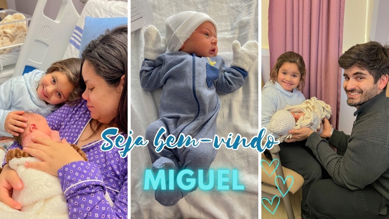 Meu parto cesária no Canadá 🇨🇦/ nascimento do meu Miguel 🩵👶🏻