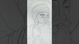 Guru Arjan Dev Ji#drawing #art #viral #trending #shorts