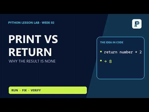 Why Does My Python Function Return None After Printing?