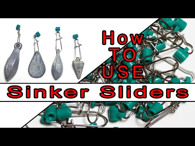 Sinker Slider/Slides How To Use Them And Why. Heavy Duty Braid Ready. 