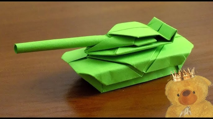 DIY қағаз тракторлары