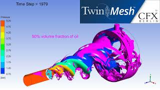 CFD simulation of oil injection into conical rotary compressor with free surface model