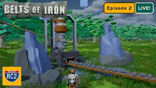 Our Early Automation Journey Continues!  Belts of Iron Live! - Episode 2