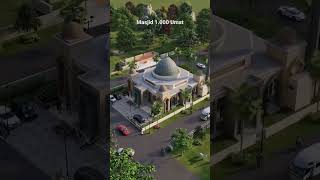 Berapa biaya pembangunan Masjid dengan luas 720 m2 serta kapasitas untuk 1.000 umat di tanah Wakaf.?