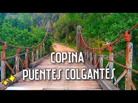 The Hanging Bridges of Copina hello hello hello friends Argentina - YouTube