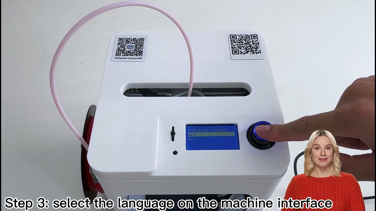 Out of the box Print test model