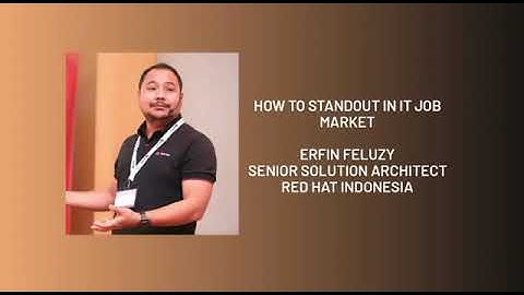 Red Hat Academy Guest Lecture at Universitas Multimedia Nusantara