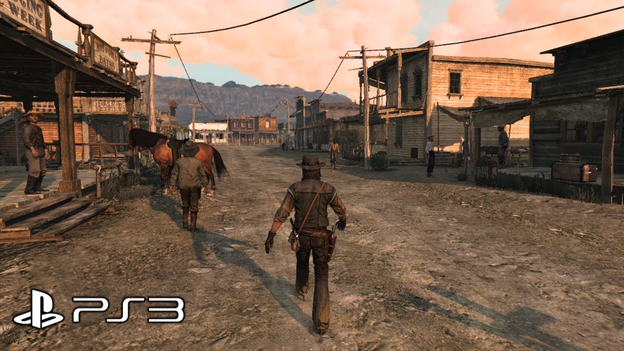 RED DEAD REDEMPTION PS3 Gameplay -