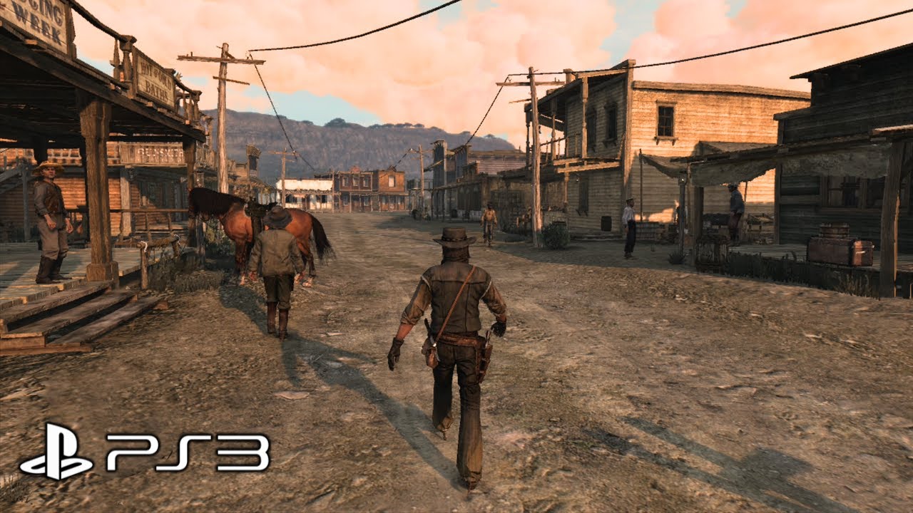 RED DEAD REDEMPTION  PS3 Gameplay 