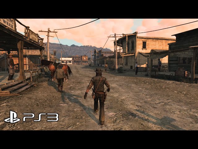 RED DEAD REDEMPTION  PS3 Gameplay 