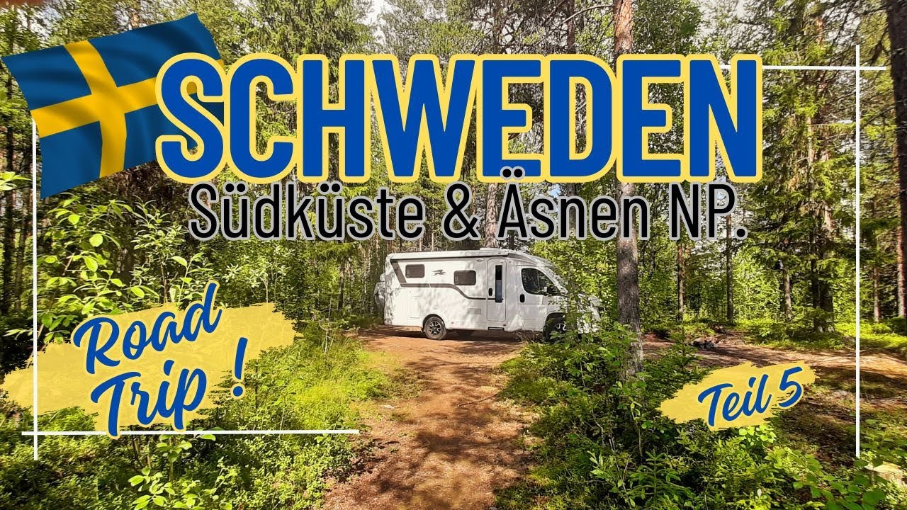 Schweden, Südküste, Äsnen Np. Regenzeit-und nun?