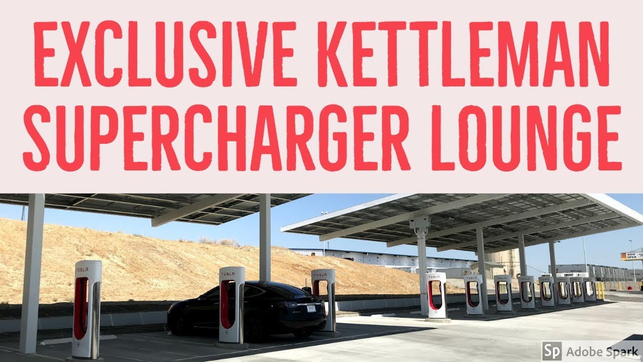 EXCLUSIVE PEEK Into Kettleman City Supercharger! 380 mile road trip in a Tesla Model 3 YouTube