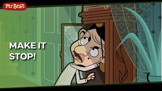 mr bean tries silence clock mr bean cartoons kids