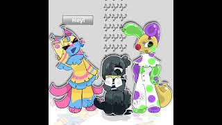 Circus Trio Hey Listen Chibi Style