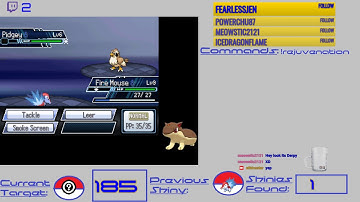 Pokémon Rejuvenation Shiny Pidgey in 185 Random Encounters