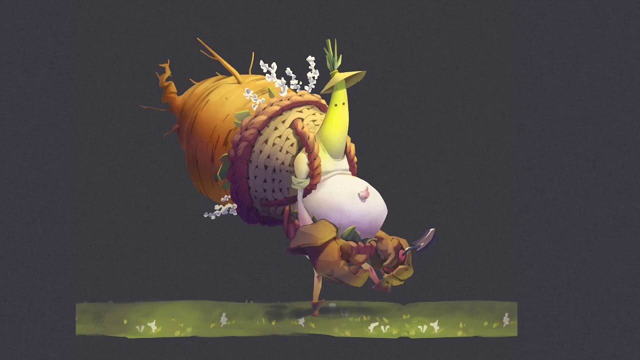 Radish Creature Animation