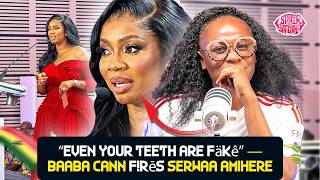 “Even Your Teeth Are Fäkê” — Baaba Cann F!rēs Back at Serwaa Amihere Over Her "F@ke Dresses" Comment