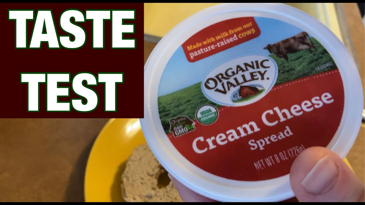 Organic Valley Cream Cheese Spread YouTube