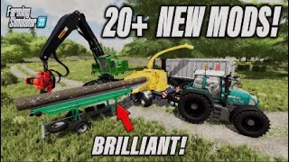 FS22 | 20+ BRILLIANT NEW MODS! | (Review) Farming Simulator 22 | PS5 | 24th Aug 2022.