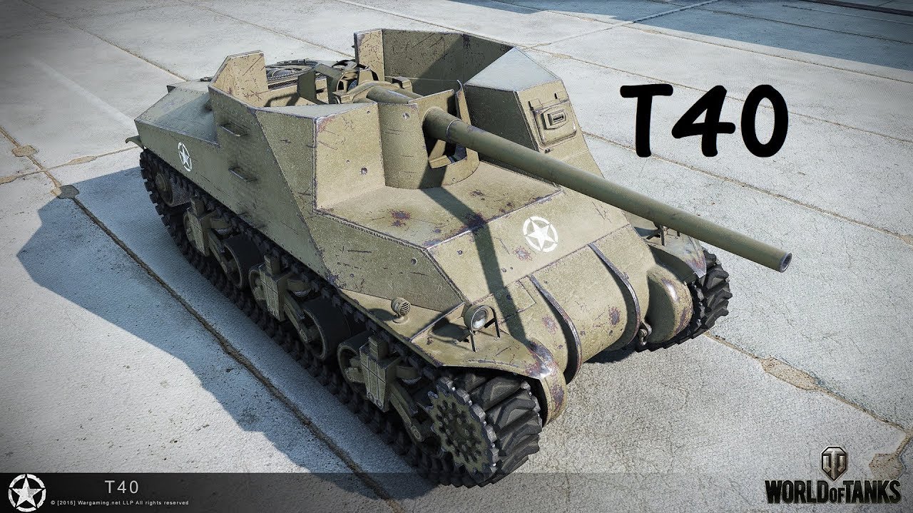 World of Tanks Replay - T40, 8 kills, 2,6k dmg, (M) Ace Tanker