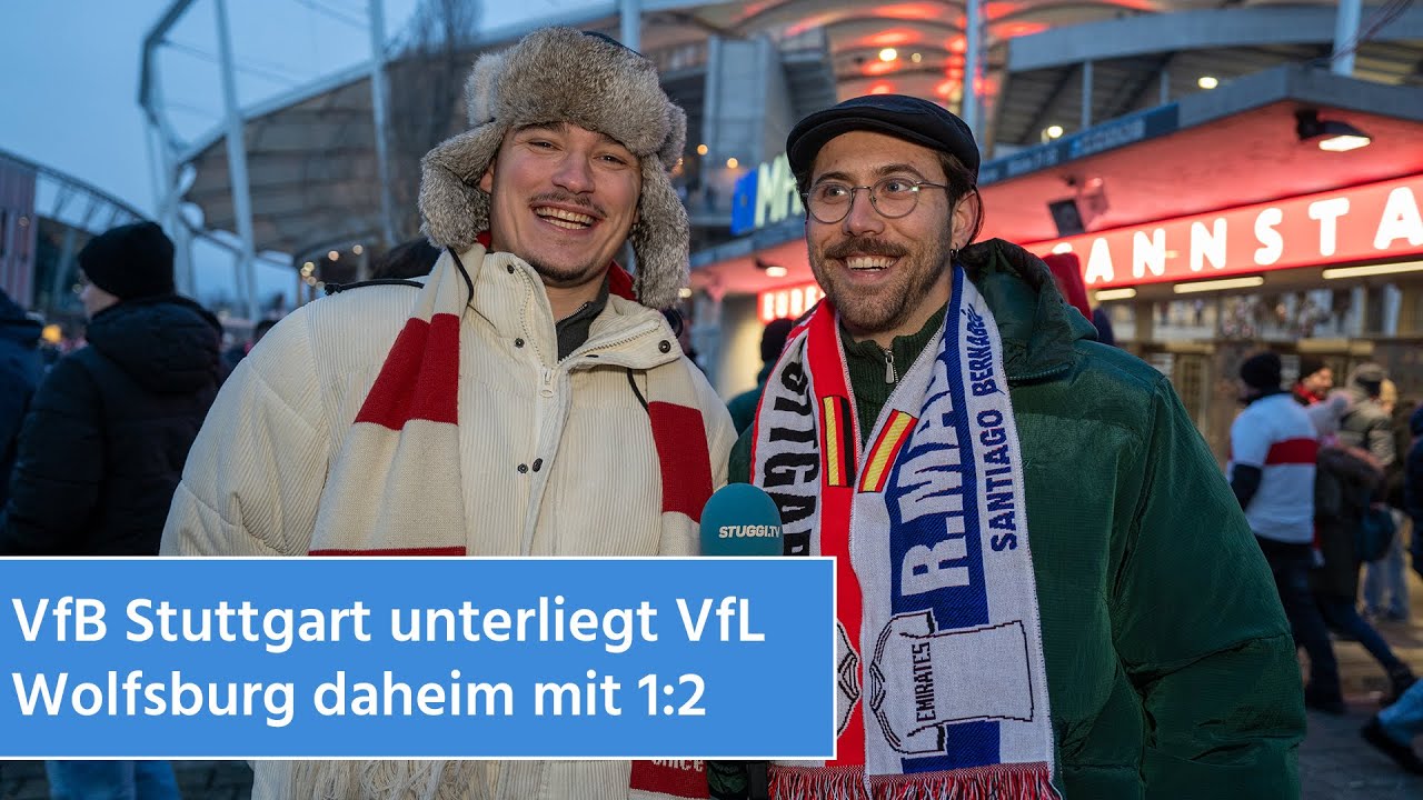 VfB Stuttgart unterliegt VfL Wolfsburg daheim mit 1:2 | STUGGI.TV