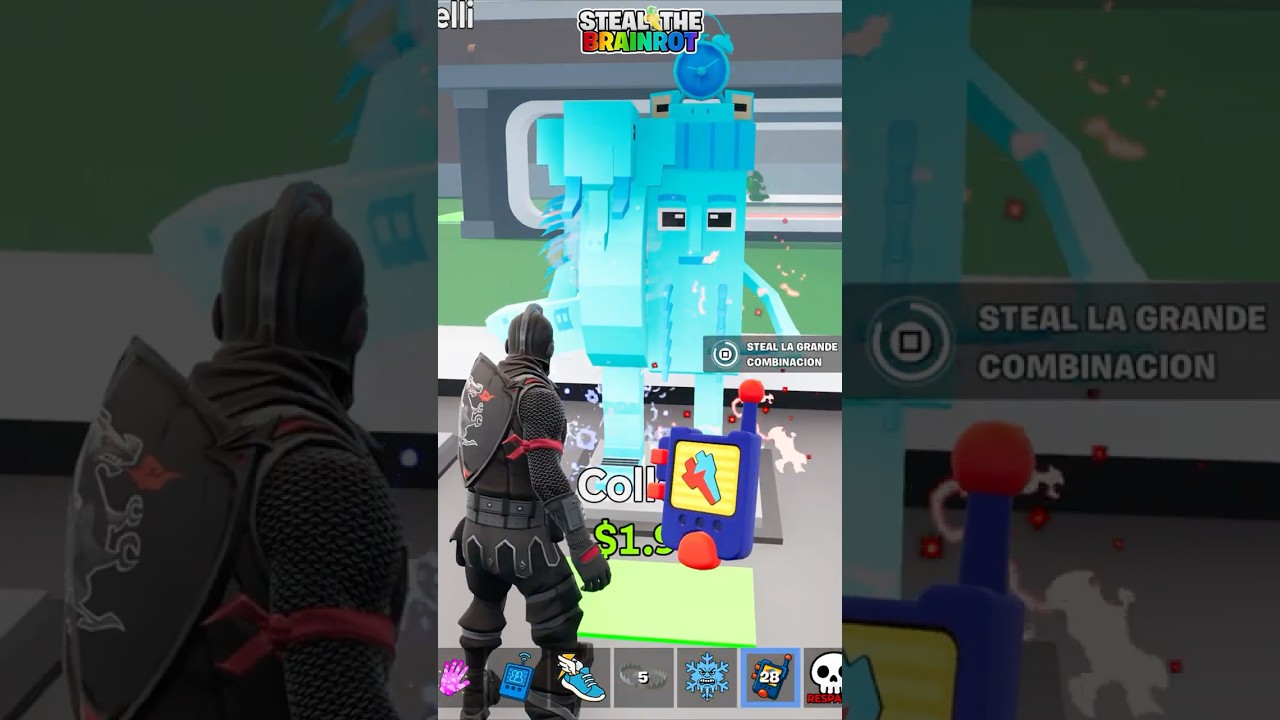 Richest Scammer in Fortnite Steal The Brainrot