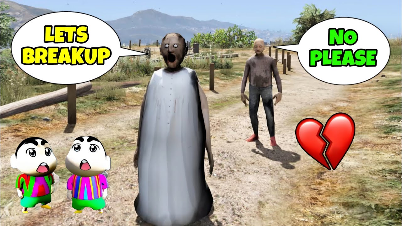 GTA 5 : GRANNY BREAKUP WITH GRANDPA 😔 AND GRANDPA BECAME MILLIONAIRE 🤑