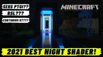 SEUS PTGI Awful or Amazing at Night? | Minecraft x NVIDIA RTX 3070: PTGI E12 | BSL | Continuum RT