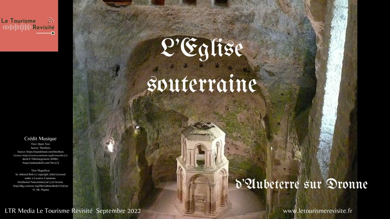L'église souterraine d'Aubeterre-sur-Dronne