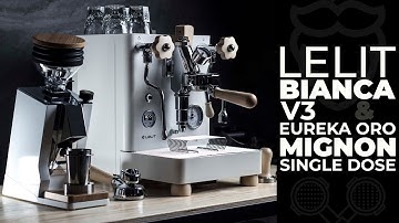 Unboxing Lelit Bianca V3 and Eureka Mignon Oro Single Dose | First Usage
