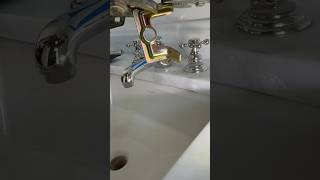 Perrin & Rowe Widespread Faucet #plumbing #tutorial #diy #tips #shorts #fyp #howto