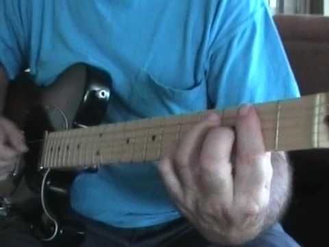 How to play "honky tonk woman" in open G with a 5 string Fender Telecaster through a "Laney VC30" amp "Keith Richards" style