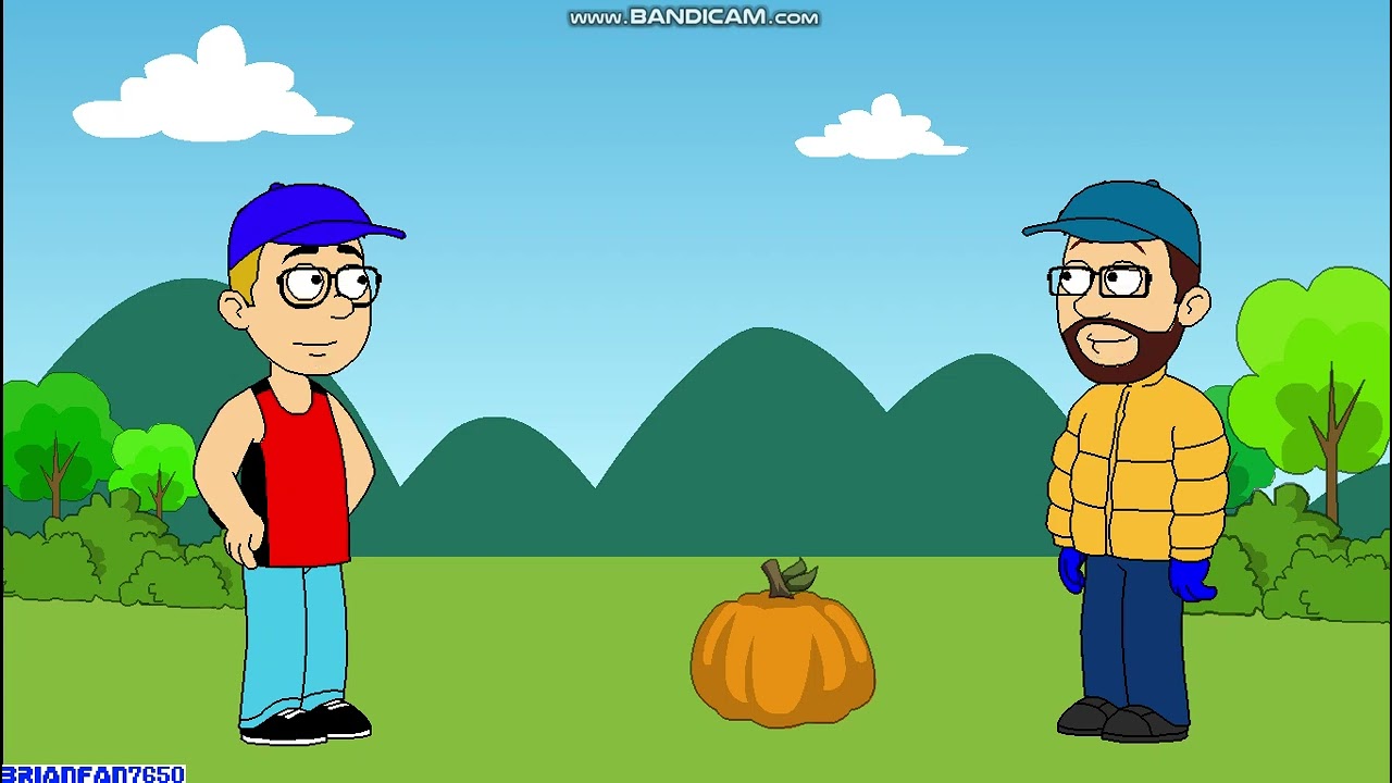 Johnny Galaxy fixes the pumpkin at the pumpkin patch/ungrounded