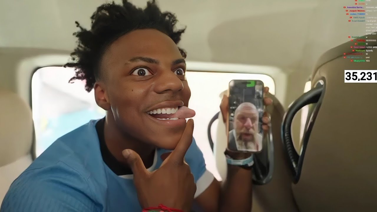 Triple H Calls IShowSpeed Saturday Nights Main Event! Speed At WWE ...