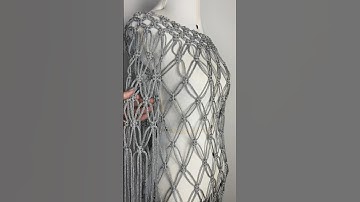 Vídeo aula completa em breve para membros do canal aqui no YouTube 🤩 #macrame #tutorial #new