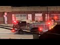 Chicago fire department Engine 69 responding