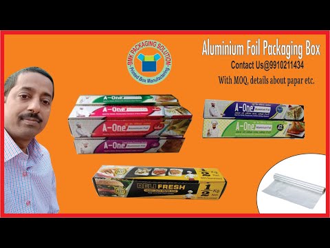 Almunium Foil Packaging Box