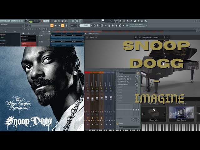 #24 Snoop Dogg - Imagine (90% accurate) full instrumental, Flstudio