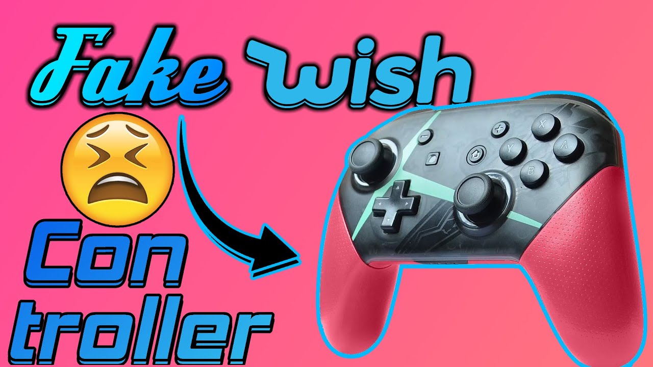 Fake Nintendo Controller von Wish gekauft.... - YouTube
