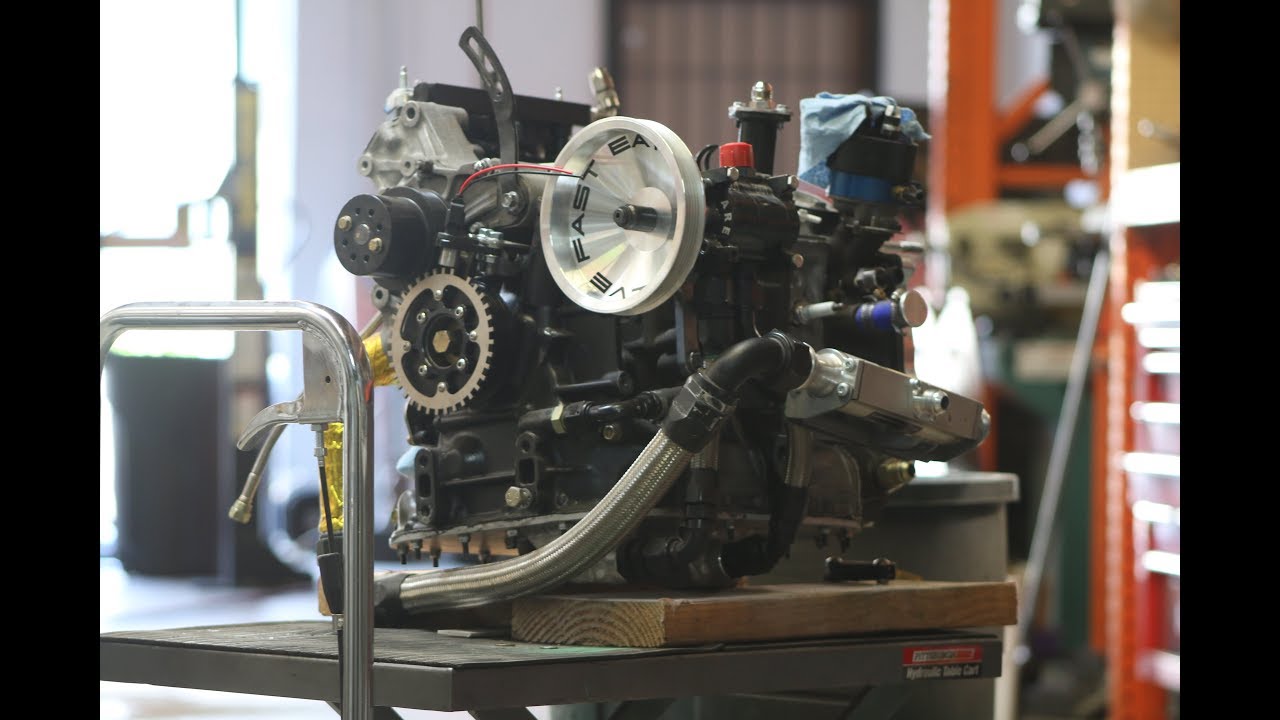 13B Rotary Swapped Turbo Beetle Engine Install YouTube