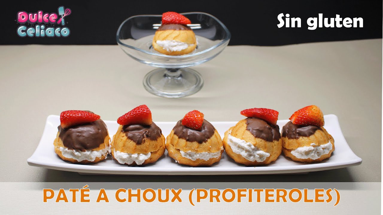 Paté a choux (profiteroles) SIN GLUTEN, simplemente deliciosos y te enseño algunos secretillos.