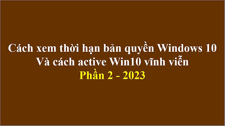 Hướng dẫn active windows 10 pro vĩnh viễn