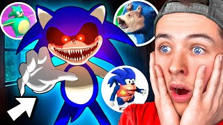 Playing CURSED Sonic Games! (hacked)