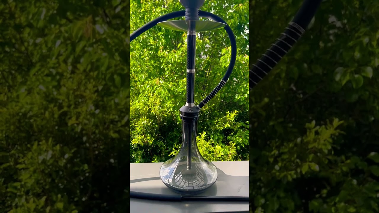 Venom Shisha | Carbon Fibre Stainless Steel Modern design 